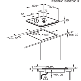 Electrolux CGS 6436 BX