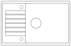 Blanco Zia XL 6 S Compact черный  526019